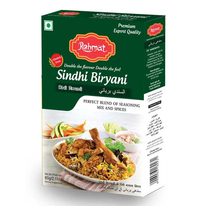 REHMAT MASALA SINDHI BIRYANI 60GM
