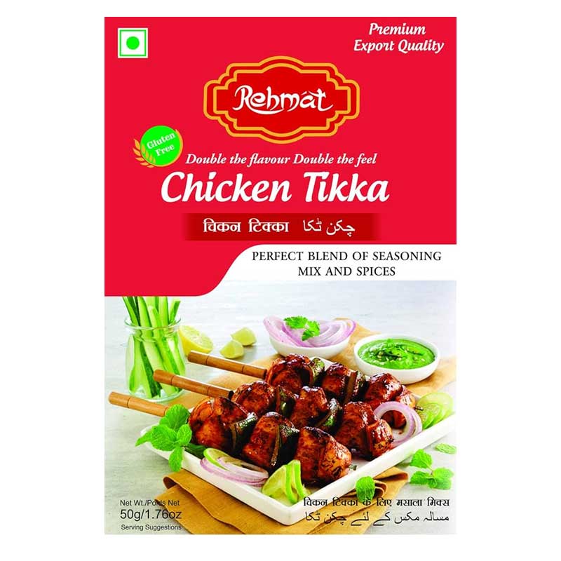 REHMAT MASALA CHKN TIKKA 50GM