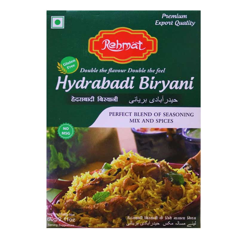 REHMAT MASALA HYDRBDI BIRYANI 60GM