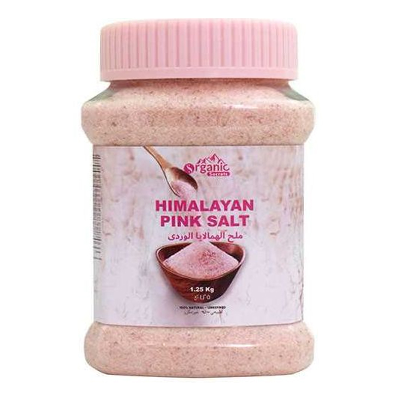 ORGANIC SECRET HIMLAYAN PINK SALT 1.25KG+400GM