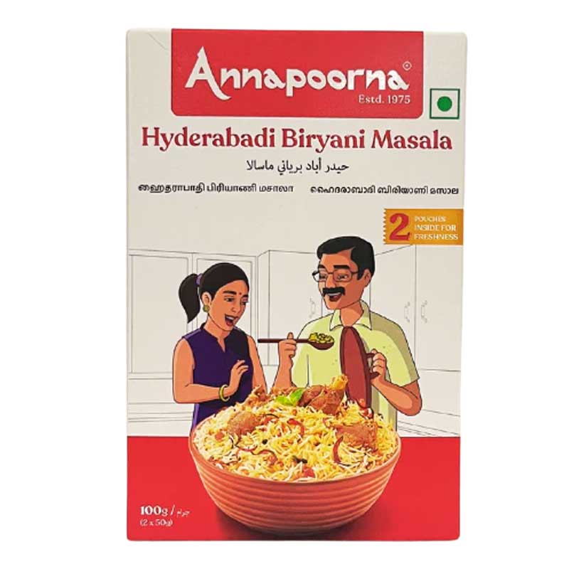 ANNAPOORNA HYDERABADI BIRYANI MASALA 100GM