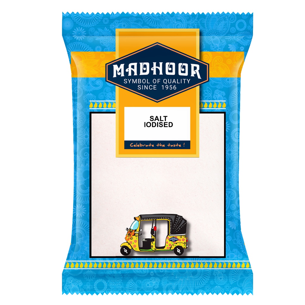 MADHOOR SALT IODIZED 1KG
