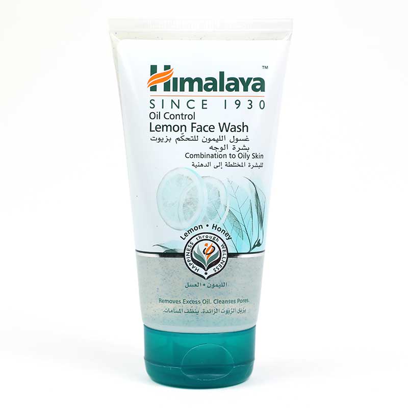 HIMALAYA OIL CONTROL LEMON FACE WASH150ML