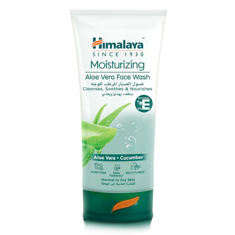 HIMALAYA MOISTRIZING ALOEVIRA FACE WASH 150ML