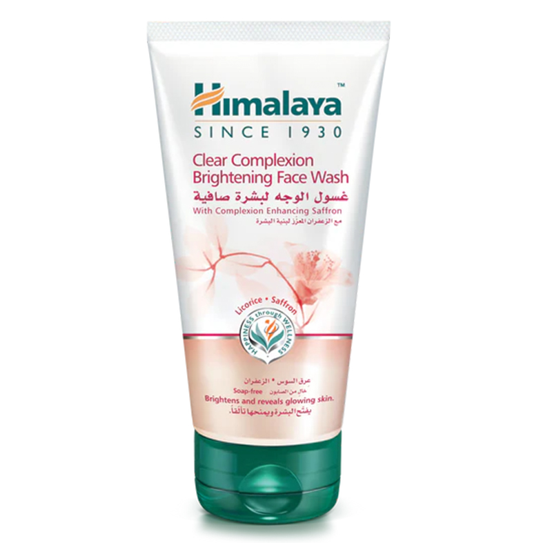 HIMALAYA CLEAR COMPLEXION WHITENING FACE WASH 50ML