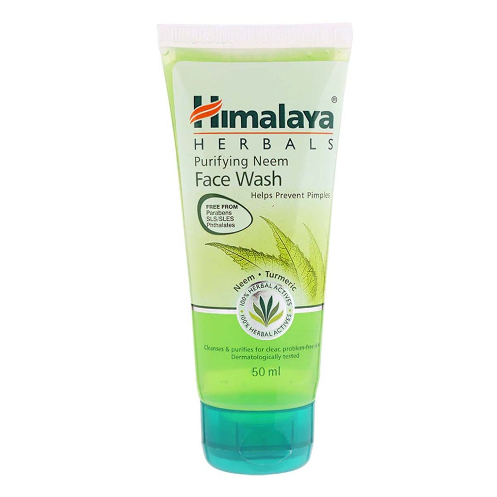 HIMALAYA NEEM FACE WASH 50ML
