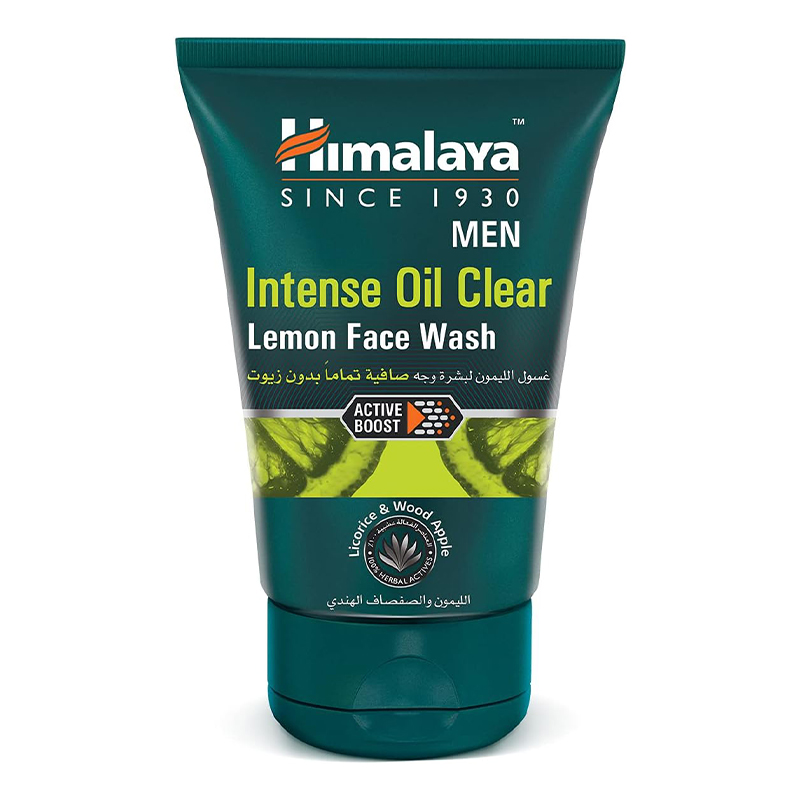 HIMALAYA INTENSE OIL CLEAR LEMON FACE WASH 100ML