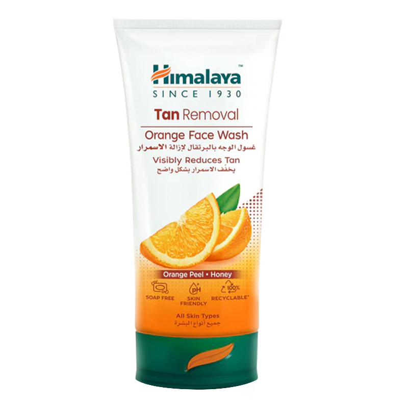 HIMALAYA TAN REMOVAL ORANGE FACEWASH 150ML