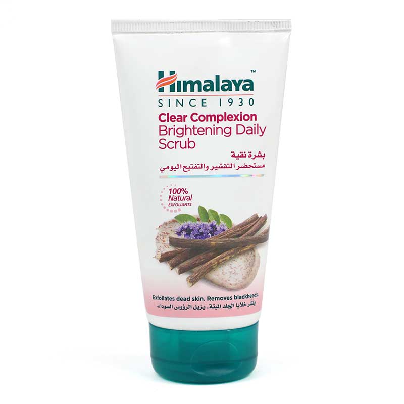 HIMALAYA CLEAR COMPLEXION WHITE.F.SCRUB 150ML