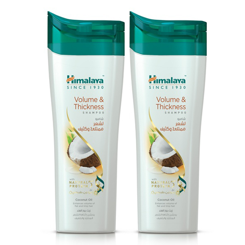 HIMALAYA SHAMPOO VOLUME &amp; THICKNESS 2X400ML