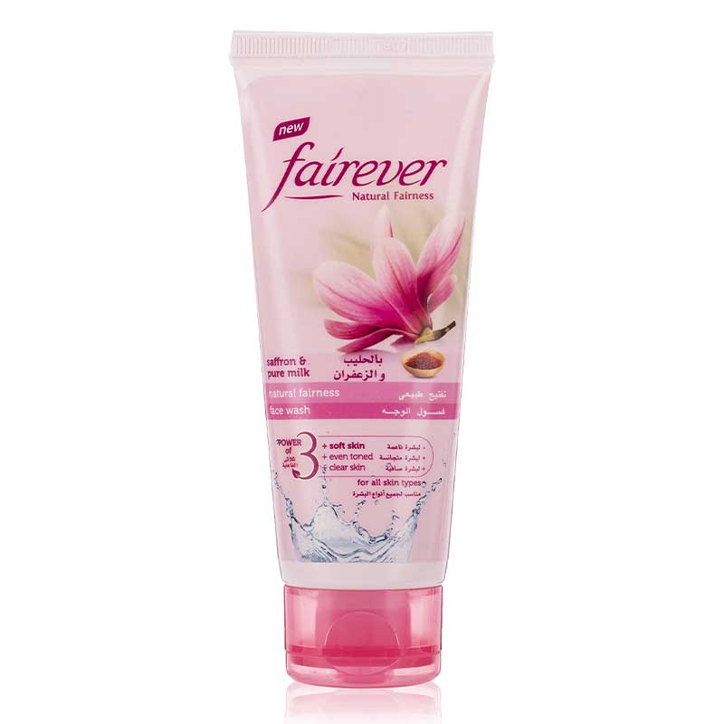 FAIR EVER FAIRNESS FACEWASH SAFFRON 1O0ML