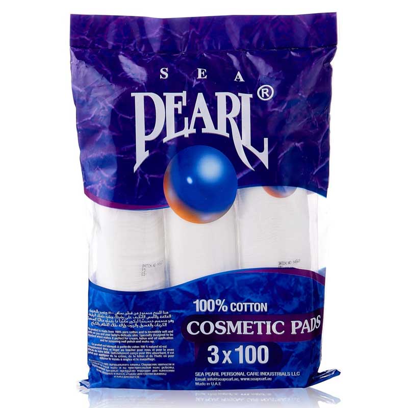 PEARL COSMETIC PAD 3X100
