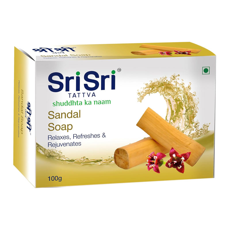 SRI SRI SANDAL SOAP 100GM