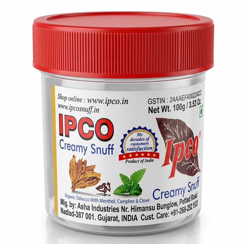 IPCO CREAMY SNUFF 100GM