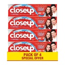 [0100022085] CLOSEUP TOOTH PASTE RED 4X75ML