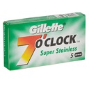 [0100011235] GILLETTE 7 O CLOCK BLADE 5S