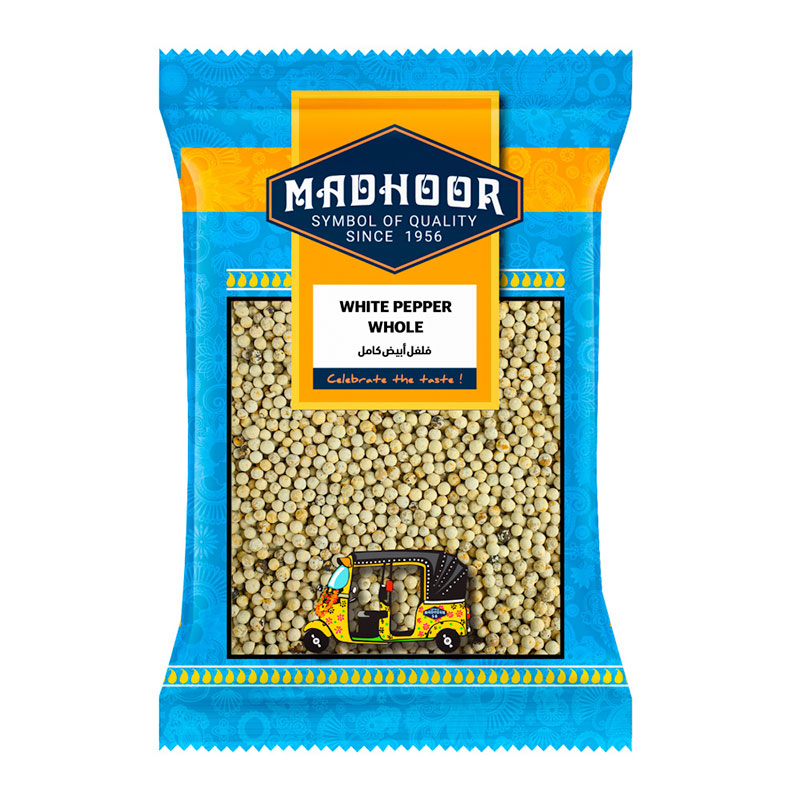 WHITE PEPPER WHOLE 100GM