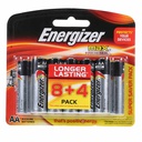 [0100007041] ENG BAT MAX ALK E91BP12  AA 8+4