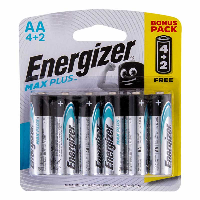 ENG.MAXPLUS ALK BAT  EP91BP6T AA 4+2