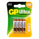 [0100026947] GP ULTRA ALKALINE 4+2 AAA LR03 1.5V