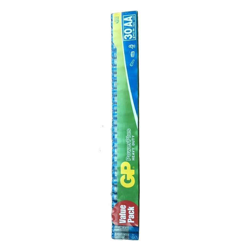 GP CARBON ZINC POWERPLUS HEAVY DUTY 30PCS