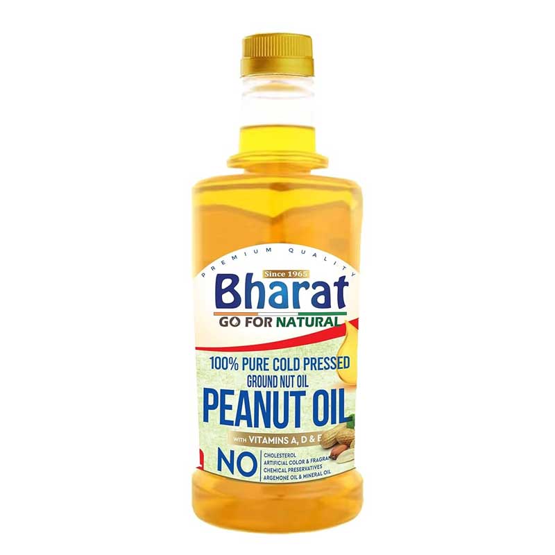 BHARAT C P  GROUNDNUT OIL 1LTR
