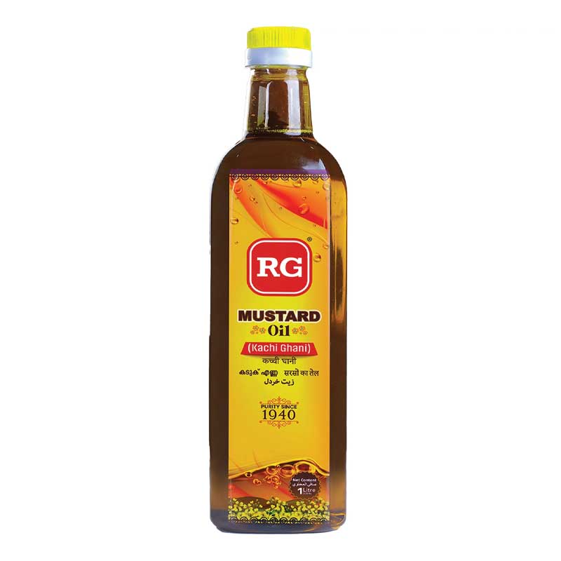 RG KACHI GHANI MUSTARD OIL 1LTR