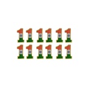 [0100023982] FLAG INDIA BADGE 12PC