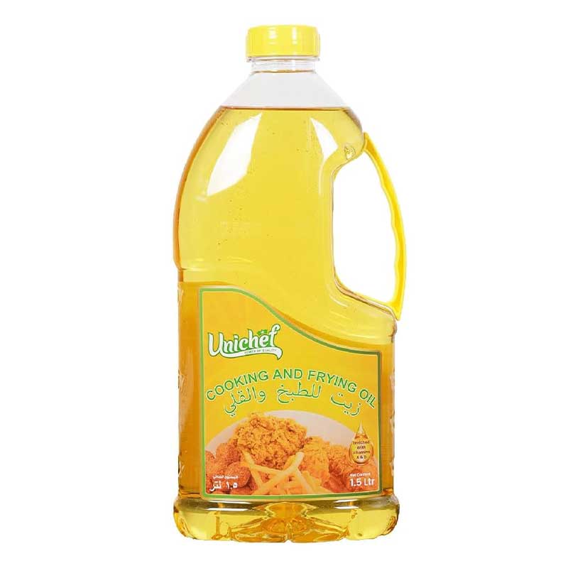 UNICHEF COOKING &amp; FRYING OIL 1.5LTR