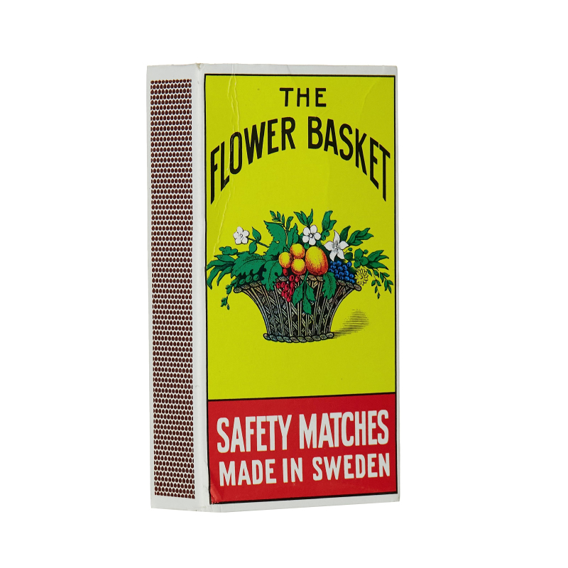 FLOWER BASKET MATCH BOX BIG