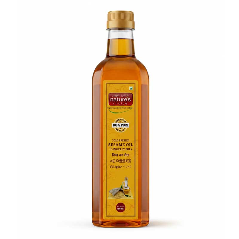 NATURES CHOICE GINGELLY OIL(SESAM OIL)1000ML