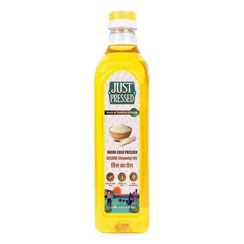 JUST PRESSED SESAME OIL 1LTR