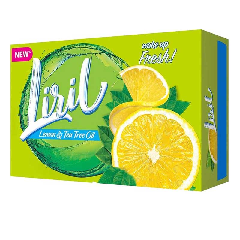 LIRIL SOAP LIME &amp; TEA TREEOIL 125GM