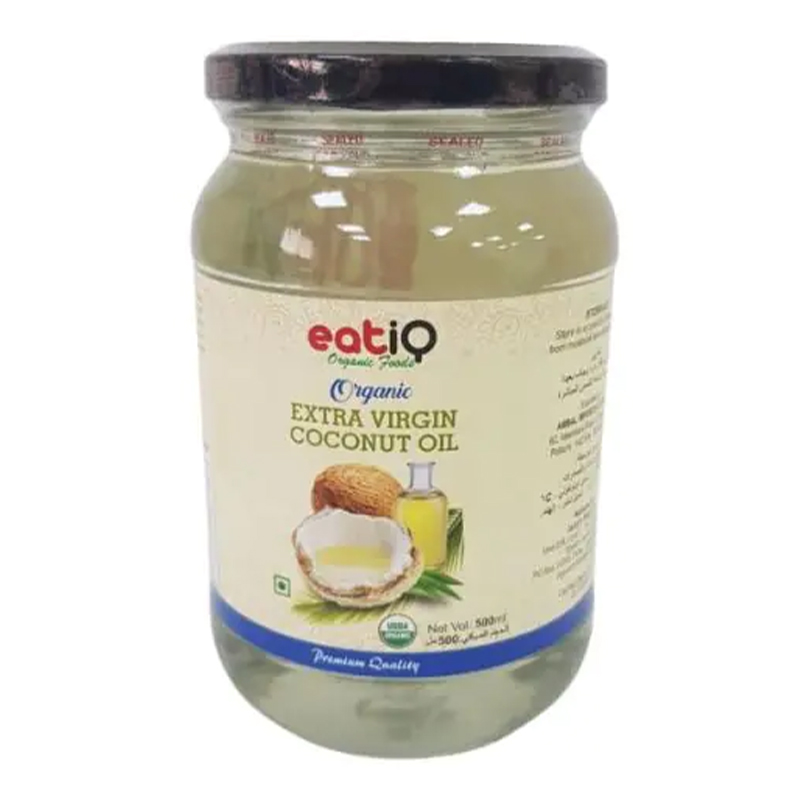 EATIQ ORGANIC FOODS EXTRA VIRGIN COCONUT OIL500ML