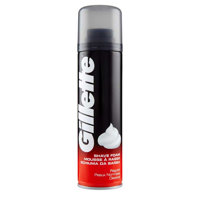 GILLETTE COLOUR FOAM 200ML REG