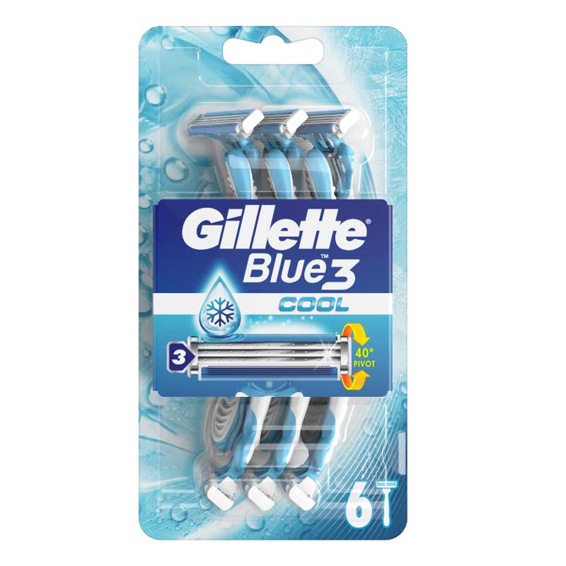GILLETTE BLUE3 3S COOL DISPO RZR