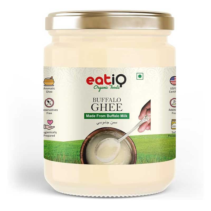 EATIQ ORGANIC DESI BUFFALO GHEE 250ML