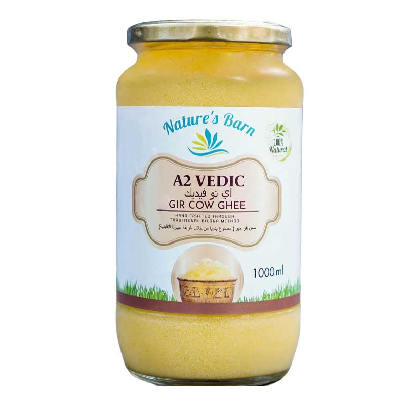 NATURES BARN A2 GIR COW GHEE 1L