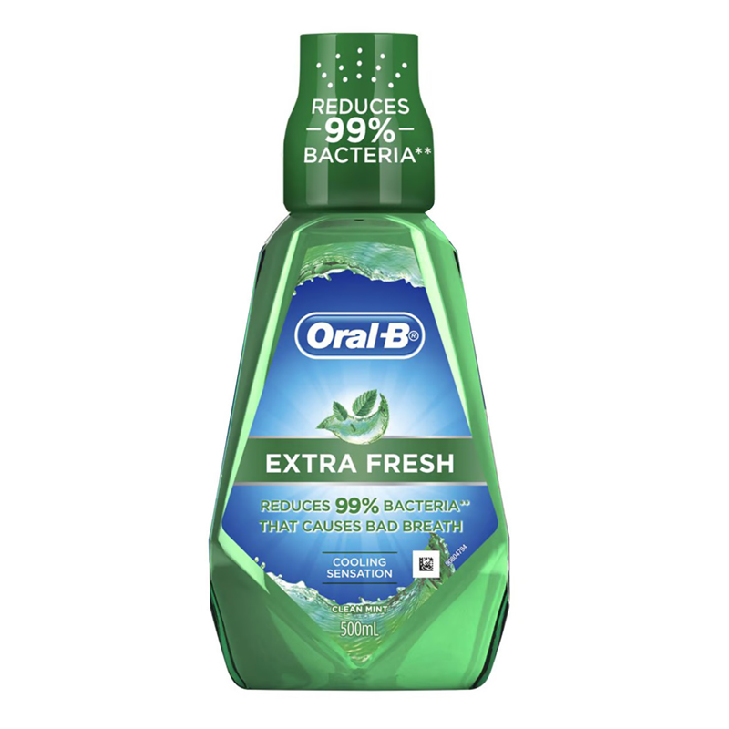 ORAL B MOUTHWASH EXTRA FRESH 100ML