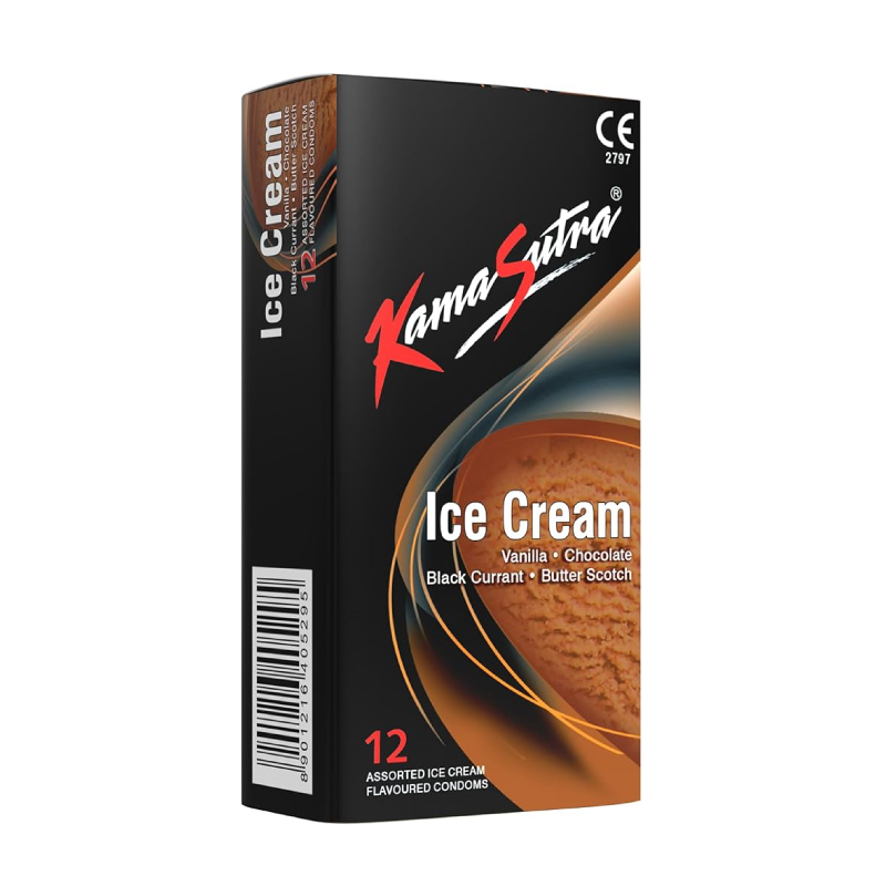 KAMASUTRA ICECREAM VANILLA  12P