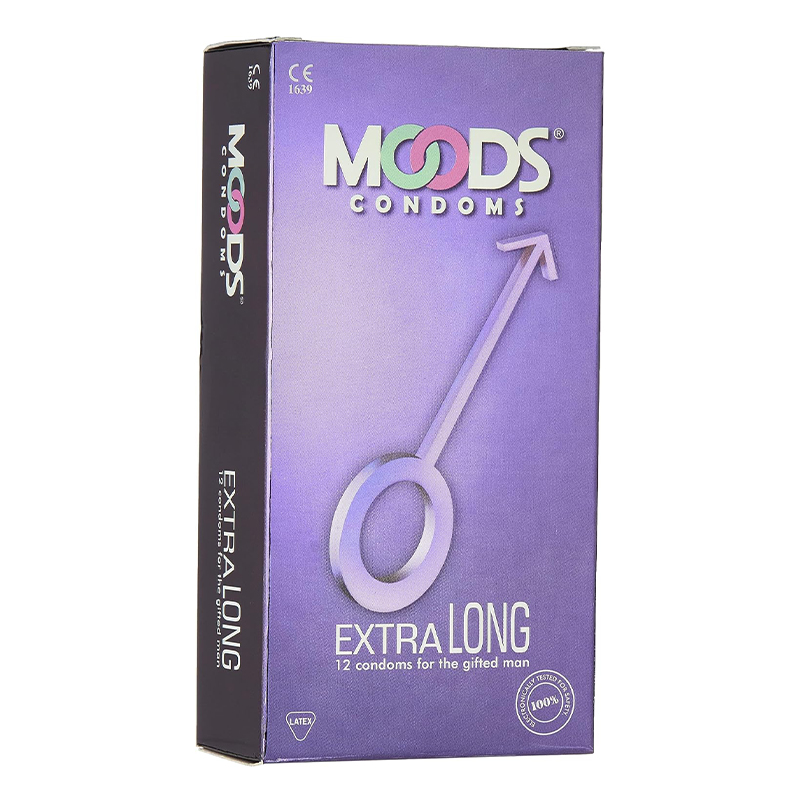 MOODS EXTRA LONG CONDOMS 12S