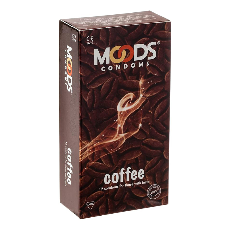 MOODS COFFEE CONDOMS  12S