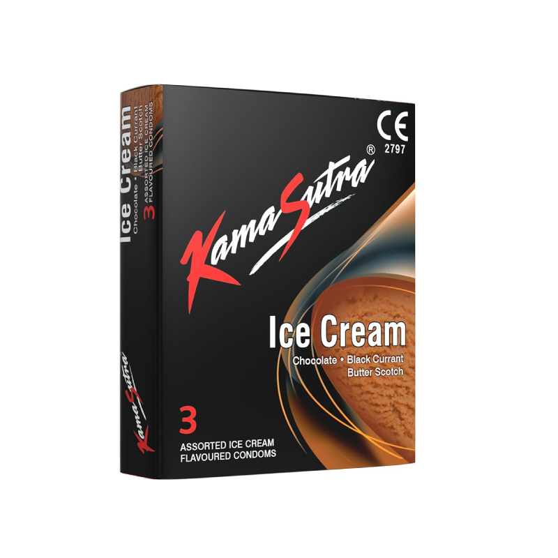 KAMA SUTRA CONDOM ICE CREAM 3s
