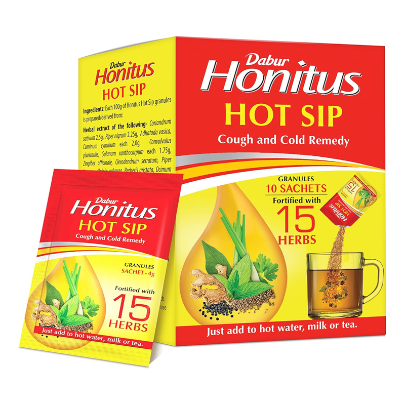DABUR HONITUS HOT SIP 4GM