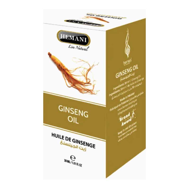 HEMANI OIL NAT GINSENG 30ML