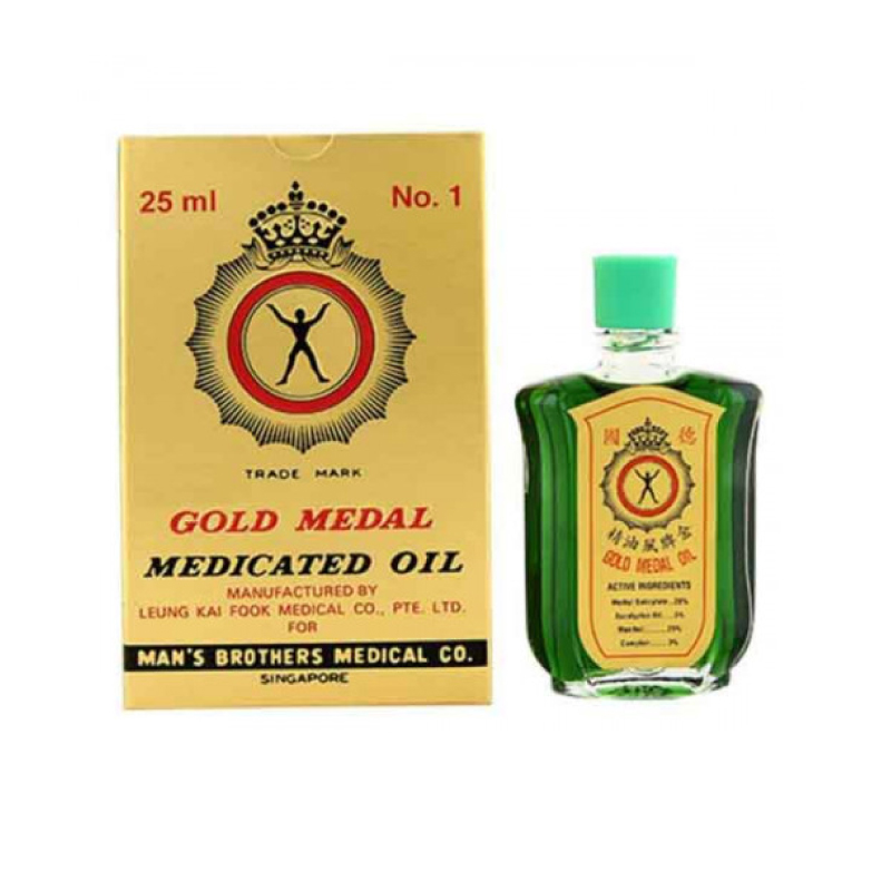 GOLDMEDAL MEDICATED OIL 25ML