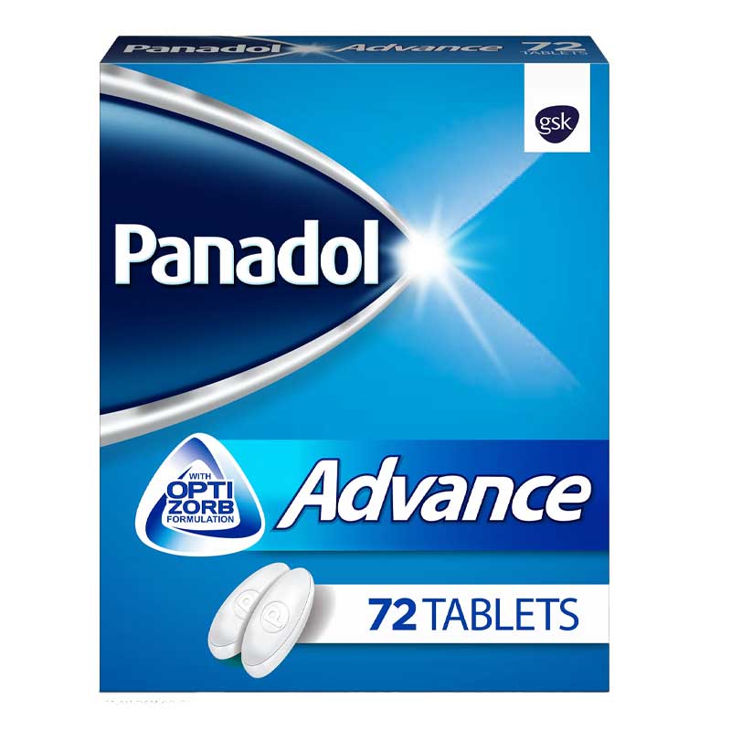 PANADOL ADVANCE 72T