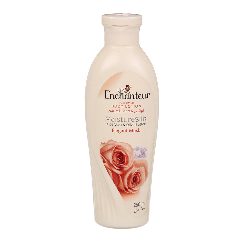 ENCHANTEUR BODY LOTION 250ML ELEGENT MUSK