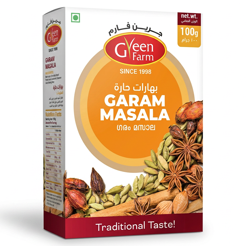 GREEN FARM GARAM MASALA POWDER 100G