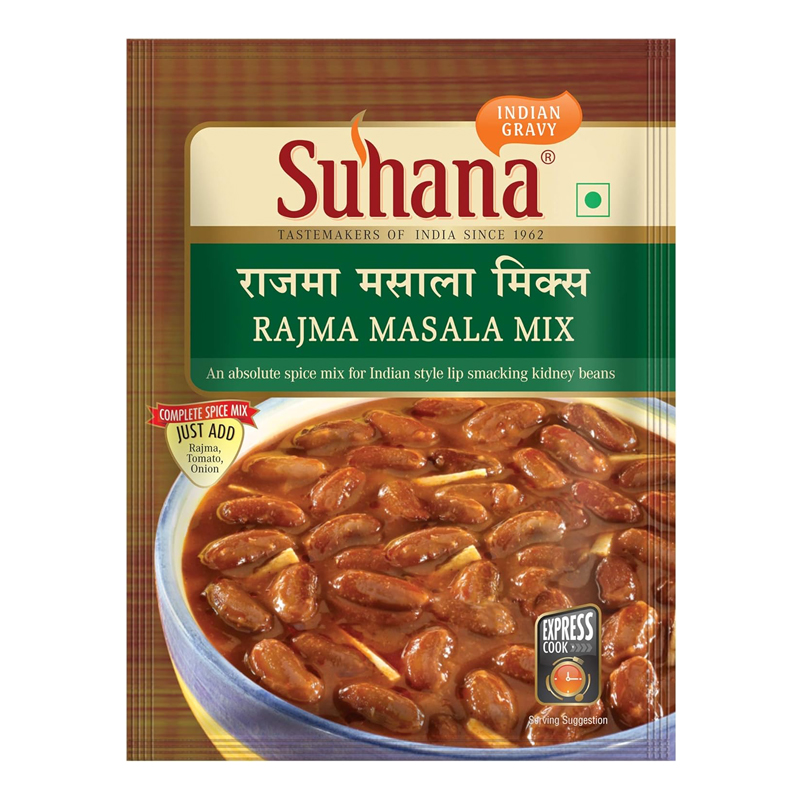 SUHANA RAJMA MASALA READY TO COOK MIX 50GM
